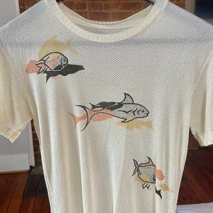 Vintage mesh Tshirt Womens Small